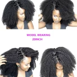 SC Human Hair Afro Kinky Curly Clip-In Hair JKLS-27992