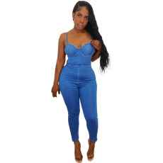 SC Denim Jumpsuit GCYF-9277