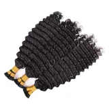 SC Human Hair Wigs Crystal Tip Hair Extensions JFDX-17622