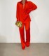 SC Long Sleeve Solid Color Loose Two Piece Pants Set GCYF-9337