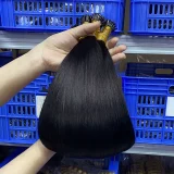 SC Human Hair Wigs Crystal Tip Hair Extensions JFDX-17622