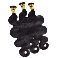 SC Human Hair Wigs Crystal Tip Hair Extensions JFDX-17622