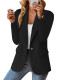SC Solid Color Long Sleeve Blazers GSZE-ST23138