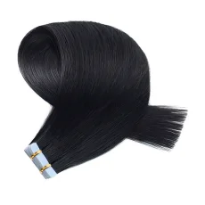 SC PU Real Hair Tape-in Hair Extensions Wigs JFDX-80388