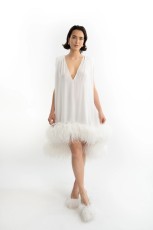 SC V Neck Sleeveless Irregular Mini Dress YUMT-YMT469