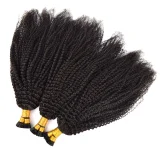 SC Human Hair Wigs Crystal Tip Hair Extensions JFDX-17622