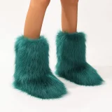 SC Fashion Warm Furrzy Snow Boots NGZR-0021