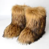 SC Warm Anti-Slip Fuzzy Snow Boots NGZR-332