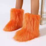 SC Fashion Warm Furrzy Snow Boots NGZR-0021