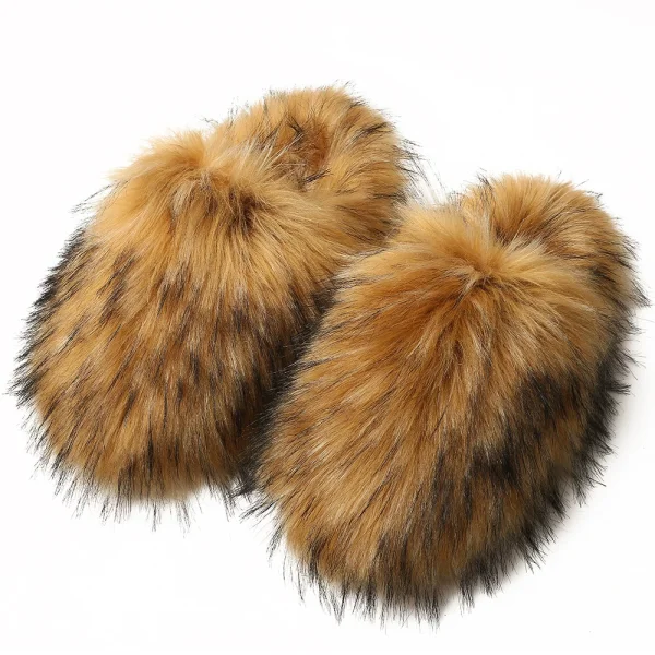 SC Home Warm Non-Slip Fuzzy Slippers NGZR-F-888