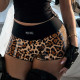 SC Leopard Sequin Print Shorts GWEN-JWJP45576
