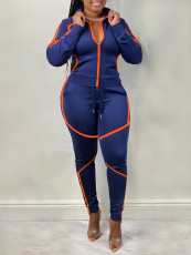 SC Print Long Sleeve Pants Suit GXKQ-SK511011