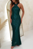 SC Sleeveless Sequin Maxi Dress GXRF-QC094
