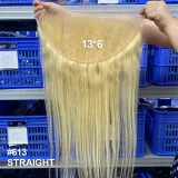 SC Transparent Lace Human Hair Frontal Closure Wigs JFDX-30481