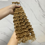 SC Human Hair Natural Hair Bundle Deep Wavy Wig JFDX-69852