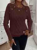 SC Drop-Shoulder Sleeve Knits Sweater GZYF-1053