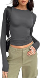 SC Solid Color Short T Shirt GZYF-1090