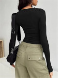 SC Solid Color Short T Shirt GZYF-1090