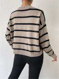 SC Long Sleeve Stripe Sweater GZYF-1079