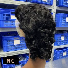 SC Human Hair Bouncy Loose Wig JFDX-48253