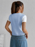 SC Embroidered Knit Sweater Vest GZYF-1202