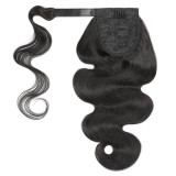 SC Human Hair Wrap Around Ponytail Body Wave Wigs JKLS-84132