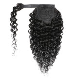 SC Wrap Around Ponytail Water Wave Human Hair Wigs JKLS-85088