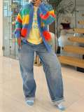 SC Colorful Knits Loose Coats TR-1351