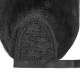 SC Human Hair Wrapped Ponytail Wig JKLS-46049