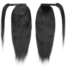 SC Human Hair Wrapped Ponytail Wig JKLS-46049