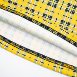 SC Fashion Vintage Plaid Print Flared Pants GSBD-D25PT453