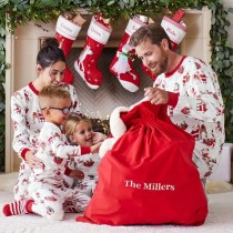 SC Santa Claus Print Pajama Family Set GSGS-0677