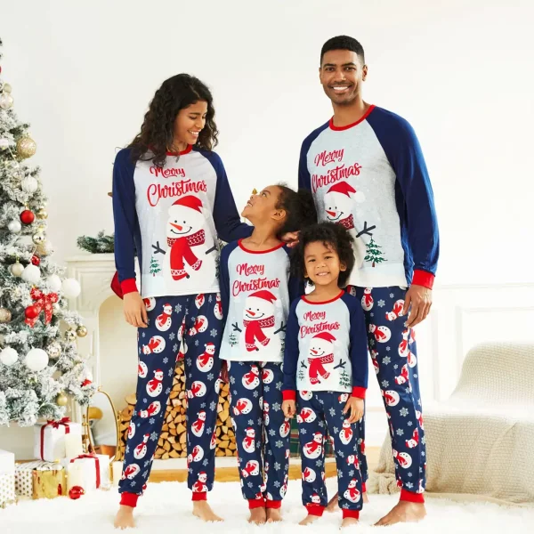 SC Christmas Print Family Homewear Set GSGS-0571