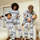 SC Christmas Print Family Pajama Set GSGS-0749#