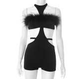 SC Sexy Backless Tie Up Rompers GSBD-D25RP285