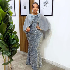 SC Fashion Sequin Slim Evening Dress CYA-901999