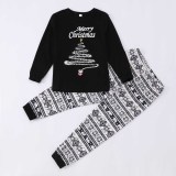 SC Christmas Print Family Matching Sets Parent-Child Pajama Sets GSGS-0706