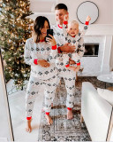 Christmas Print Family Matching Pajama Sets GSGS-0631#