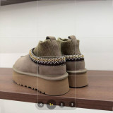 SC Thick-soled Warm Fashion Ethnic Style Short Boots GDMX-4700