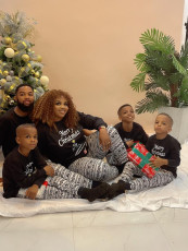 SC Christmas Print Family Matching Sets Parent-Child Pajama Sets GSGS-0706