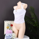 SC Halterneck Solid Color Backless Tops GFRT-32412TBY