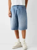 SC Men's Fashion Loose Denim Fifth Pants XCFF-8922