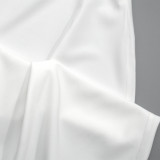 SC Solid Color Square Neck Long Dress GAXB-A588DS