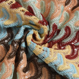 SC Slash Shoulder Sleeveless Knits Mini Dress GFRT-041674DBG