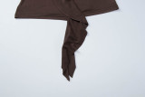 SC Fashion Patchwork Solid Color Sling Tops GLAG-T5A20381F