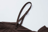 SC Fashion Patchwork Solid Color Sling Tops GLAG-T5A20381F