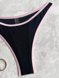 SC Sexy Color Block Bikinis 2 Piece Swimsuit CASF-6761