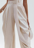 SC Solid Color Flower Bud Ninth Pant GXHF-M80802-B