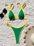SC Color Block Bikinis Swimsuit 2 Piece Set CASF-6650