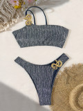 SC Sexy Backless With Bust Pad Bikini Swimsuit CASF-6781